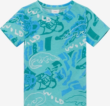 s.Oliver Shirt in Blue: front