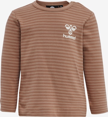 Hummel Performance Shirt in Brown: front