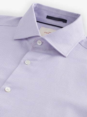 Next Slim fit Skjorta i lila