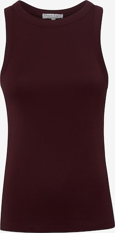 Marie Lund Top in Rot: Vorderseite