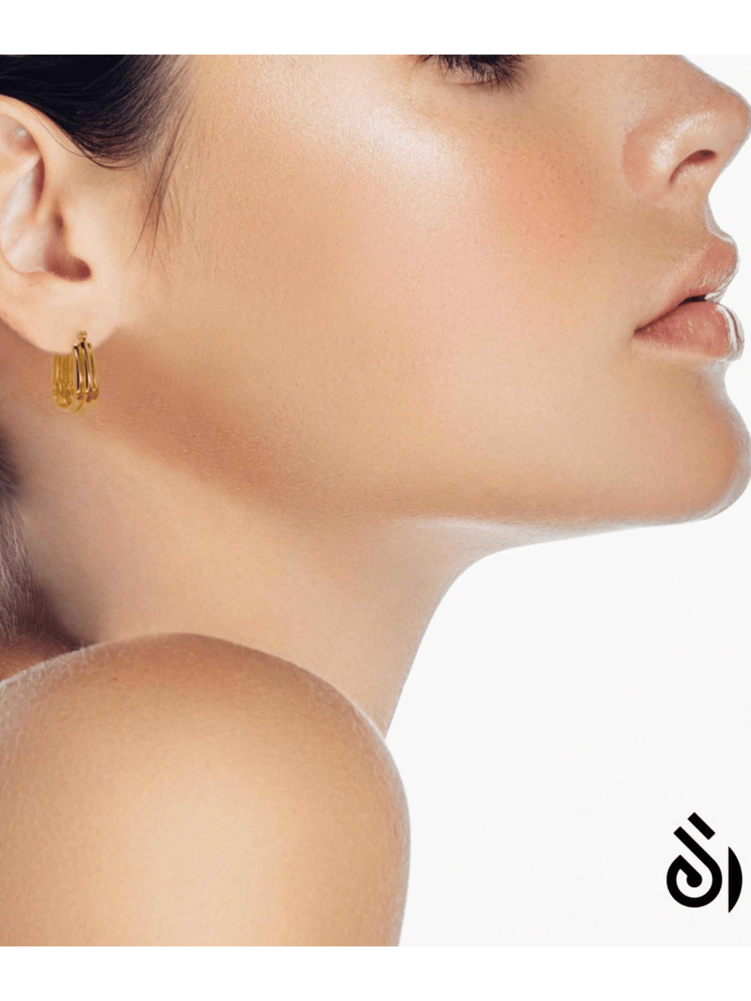ARS-ARGENTI Earrings 'BOYS FOR BUTLER!' in Gold