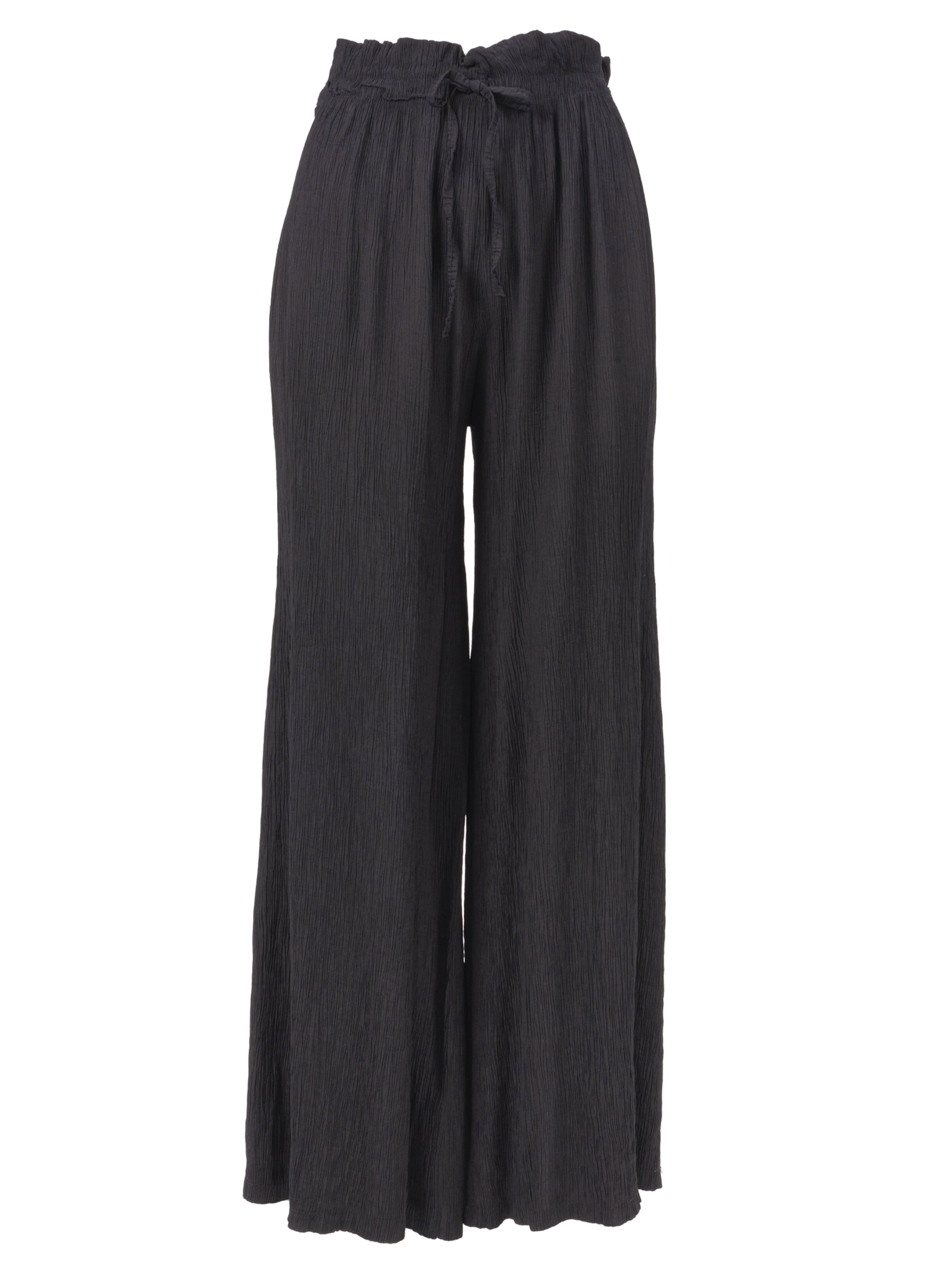 Pantalon 'Tessa' Seasons of April en noir : devant