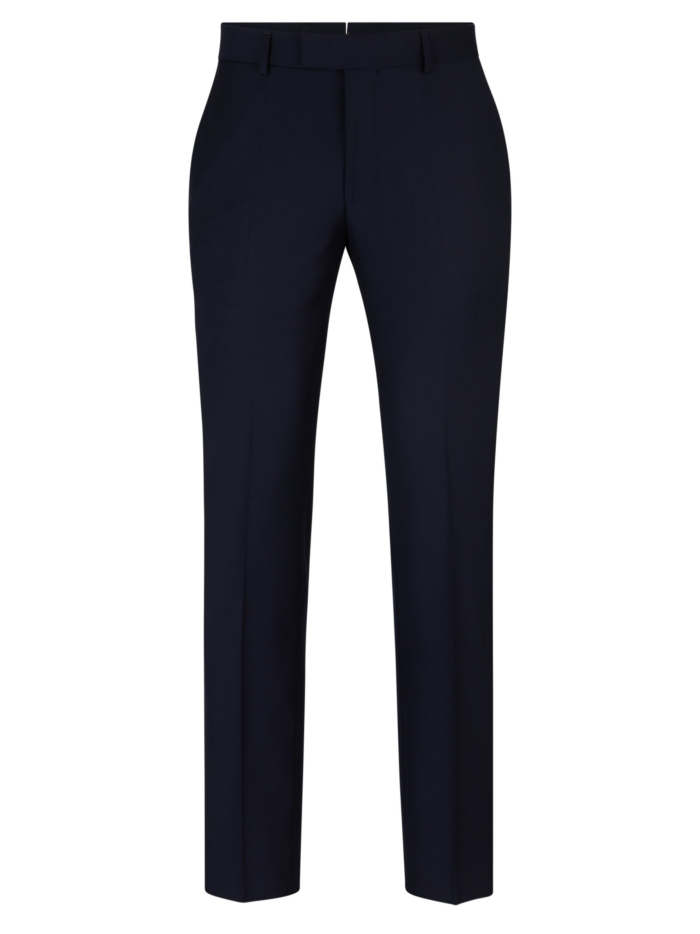 BOSS Slimfit Bügelfatenhose 'L-Glover' in Blau: Vorderseite