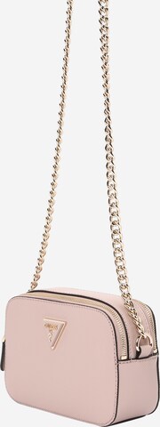 GUESS - Bolso de hombro 'Noelle' en rosa: frente