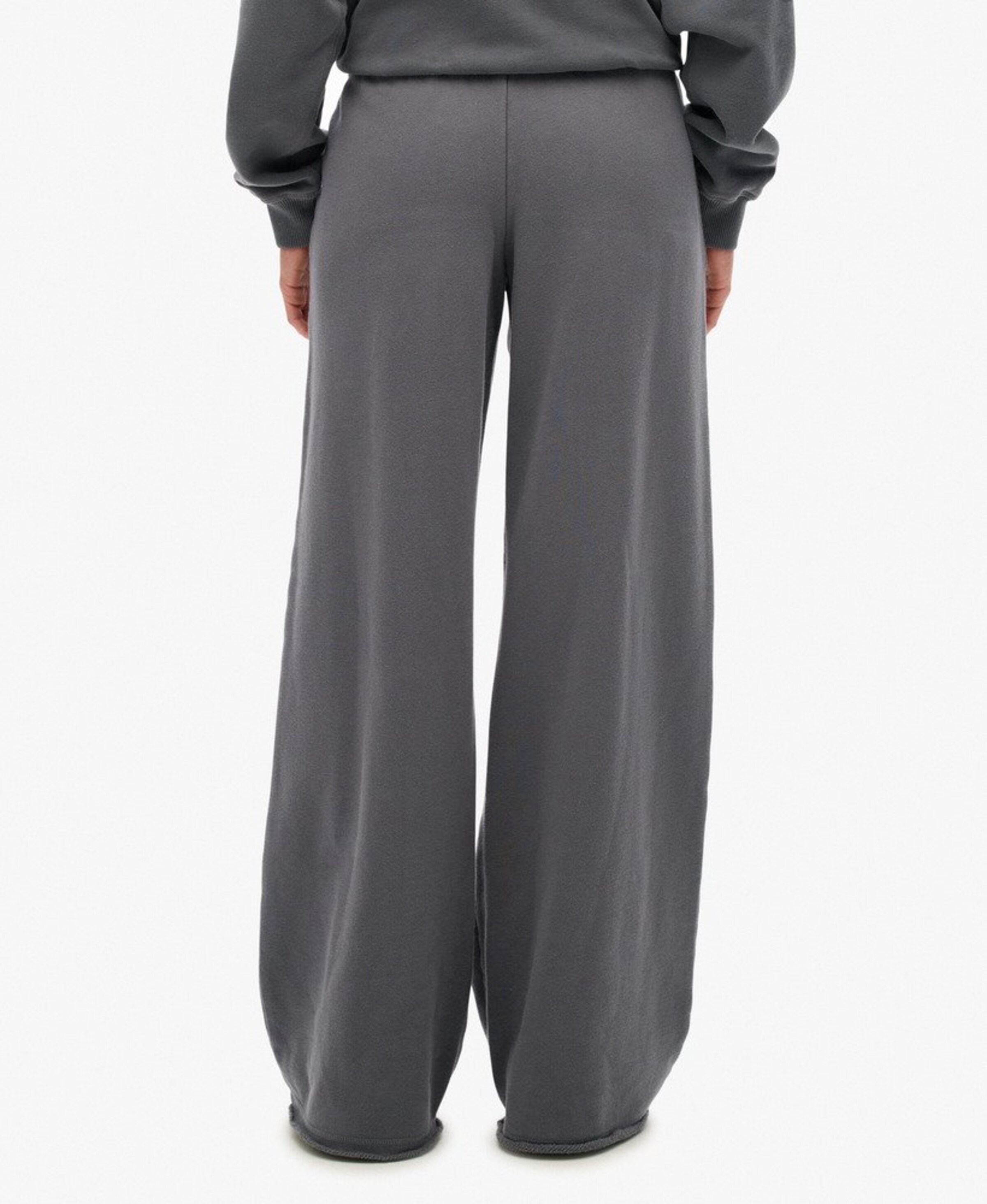 Wide Leg Pantalon Superdry & Co en gris