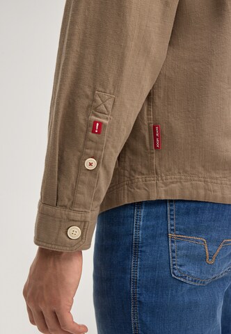JOOP! Jeans Regular fit Button Up Shirt 'Hadi' in Beige