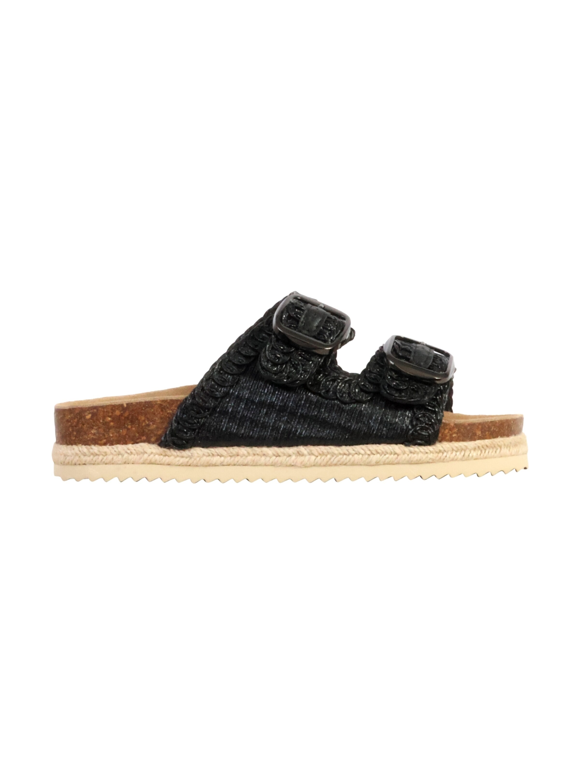 Xti Sandale 'Ledersandalen'‌‌‌‌‌‌‌ in Schwarz