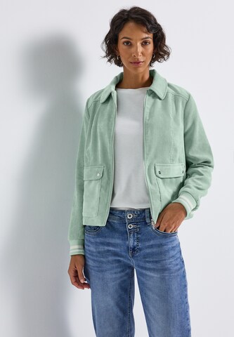 STREET ONE Between-Season Jacket in Green: front
