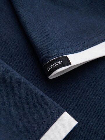 T-Shirt Ombre en bleu