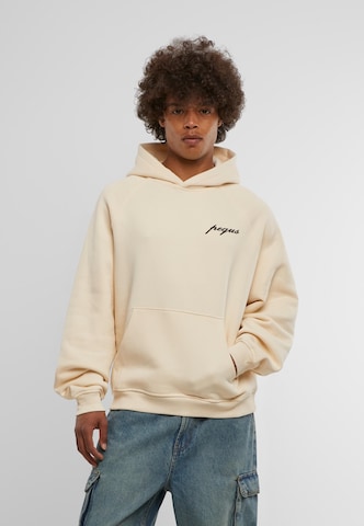 Pequs Sweatshirt in Beige: Vorderseite