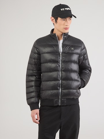 Karl Lagerfeld Winterjacke in Schwarz: Vorderseite