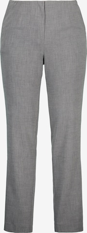 Ulla Popken Regular Pants in Grey: front