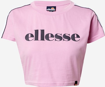 T-shirt 'Virdis' ELLESSE en rose : devant
