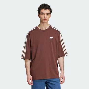 T-Shirt 'Adicolor' ADIDAS ORIGINALS en marron : devant
