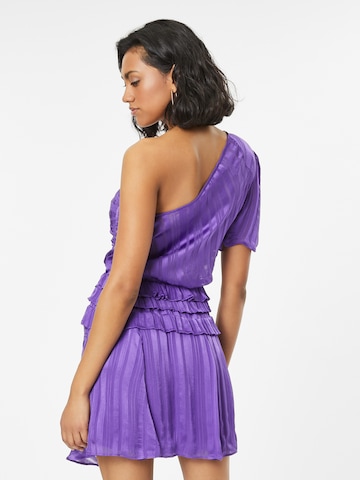 purpurinė IRO Kokteilinė suknelė 'PARDEE'
