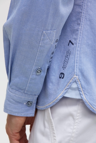 Gaastra Regular fit Button Up Shirt in Blue