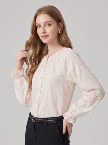 LapaPlus Blouse 'Women Cotton Tops' in Oranje