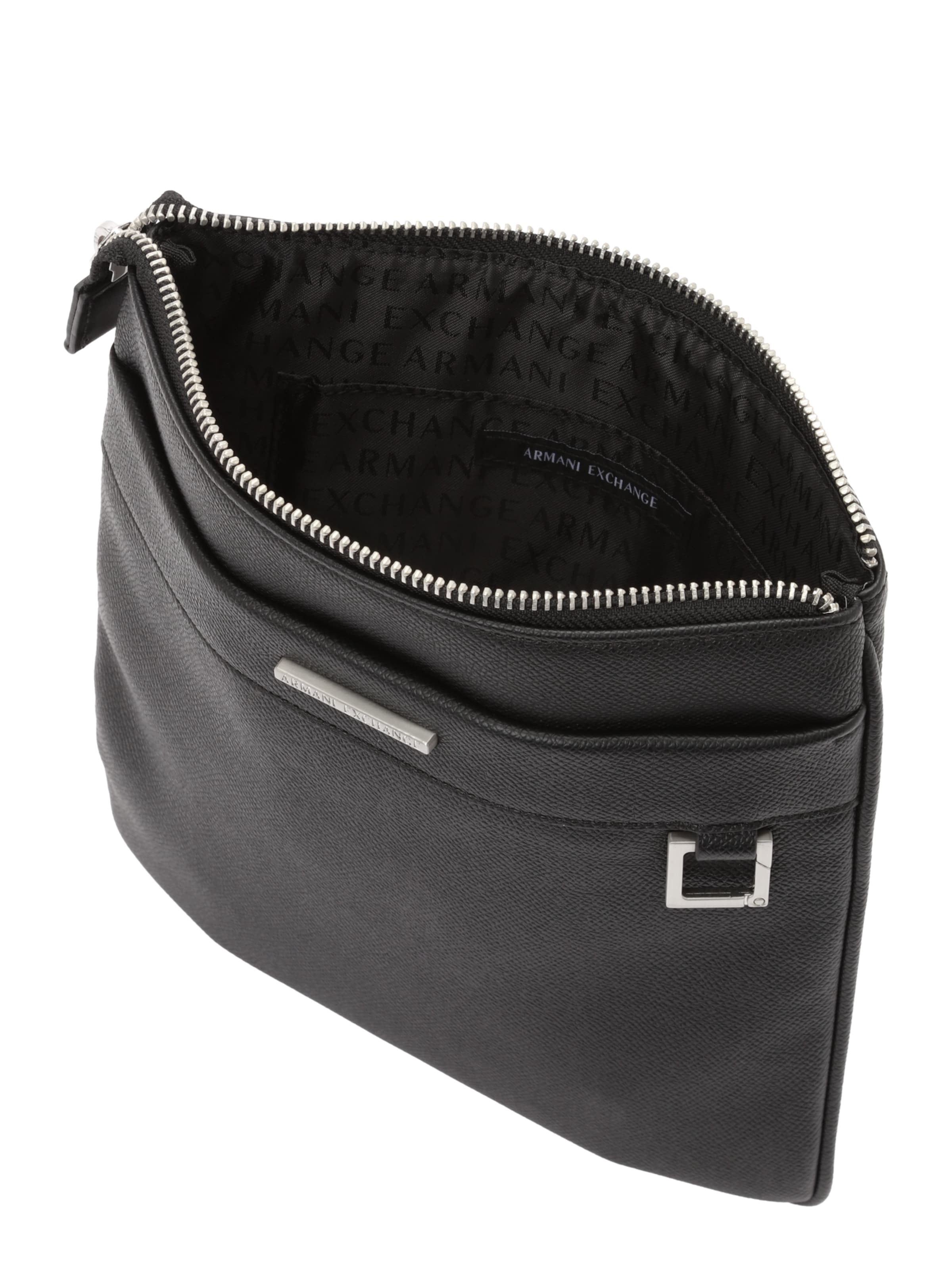 ARMANI EXCHANGE Skuldertaske 'NEW YORK' i sort