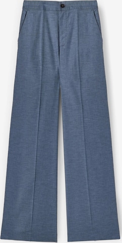 Wide Leg Pantalon MOTIVI en bleu : devant