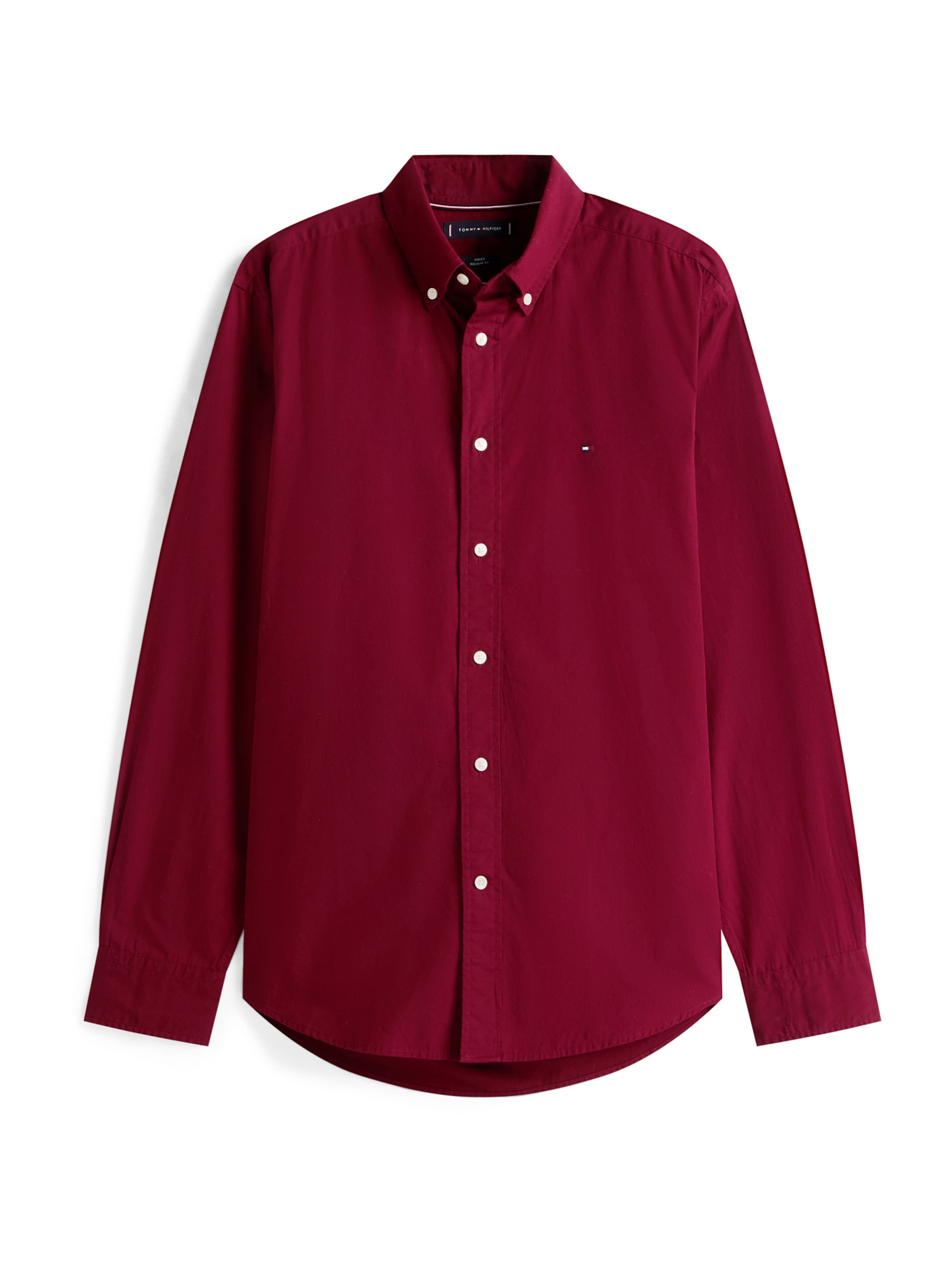 TOMMY HILFIGER Srajca 'FLEX' | rdeča barva: sprednja stran