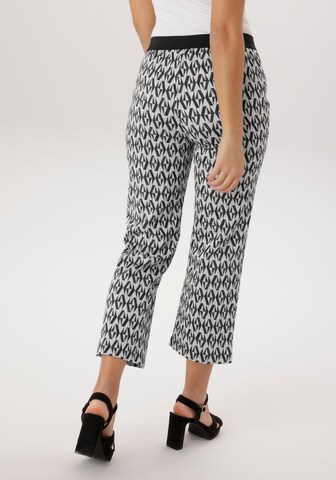 Aniston SELECTED Pyjamahose in Schwarz