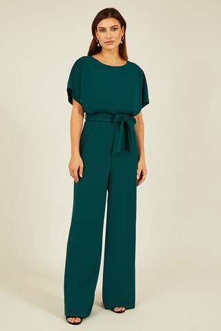 Mela London Jumpsuit in Grün: Vorderseite