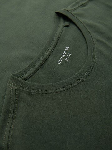 Ombre Shirt in Groen