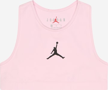 Jordan Bustier Sport-BH in Pink: predná strana