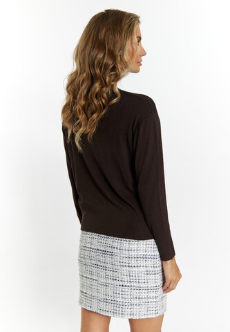 Pull-over 'Koosh' faina en marron