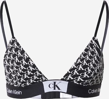 Calvin Klein Underwear Сутиен в черно: отпред