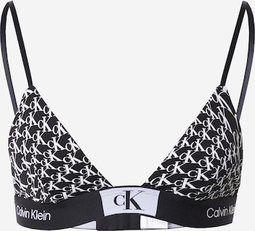 Calvin Klein Underwear Bra in Black: front