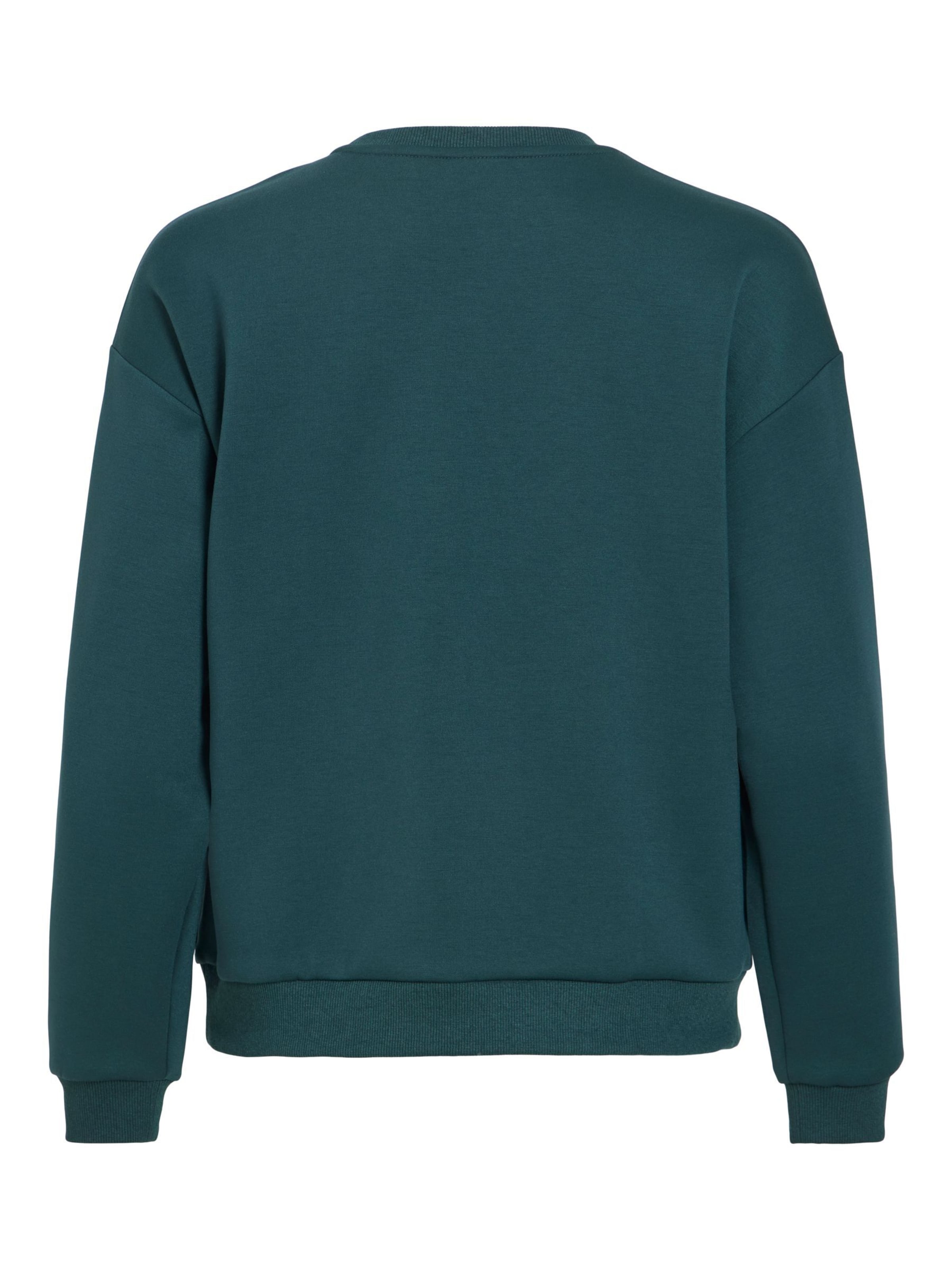 VILA Sweatshirt 'SANDY' in Green