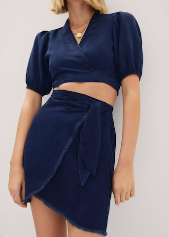 MANGO Skirt 'Myko' in Blue