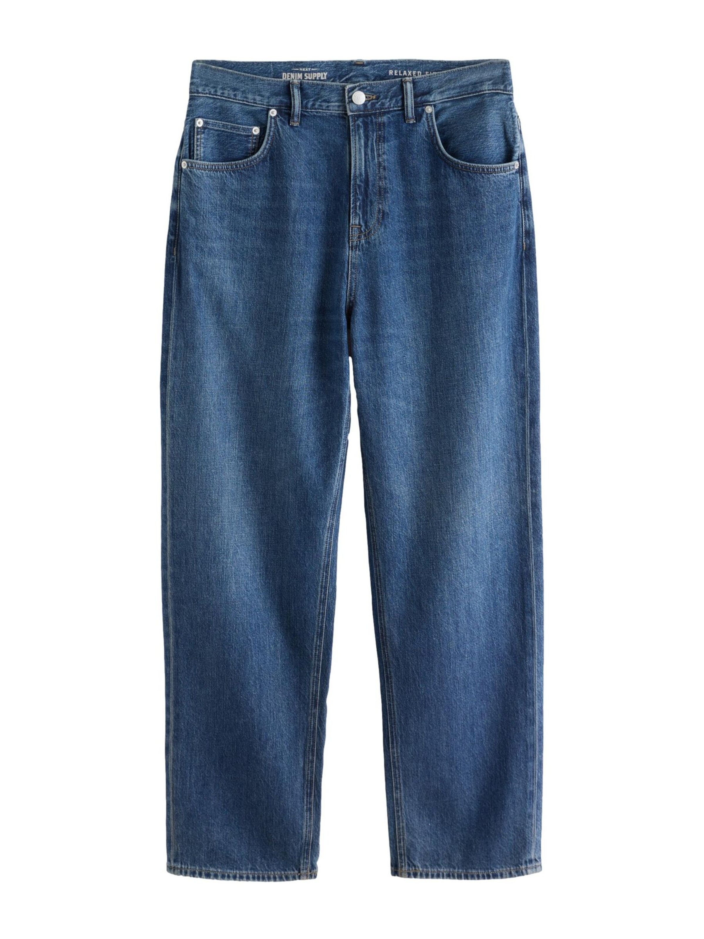 Next Jeans in Blauw: voorkant