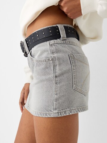 Jupe Bershka en gris