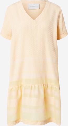 Robe Summery Copenhagen en jaune : devant