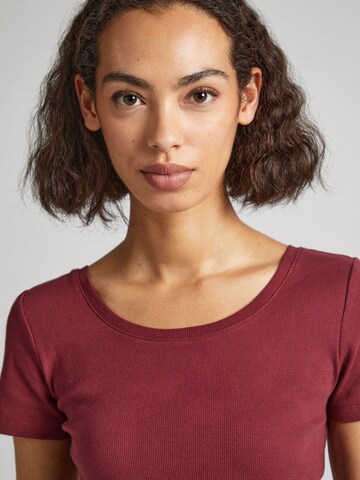 Pepe Jeans Shirt 'BABETTE' in Red