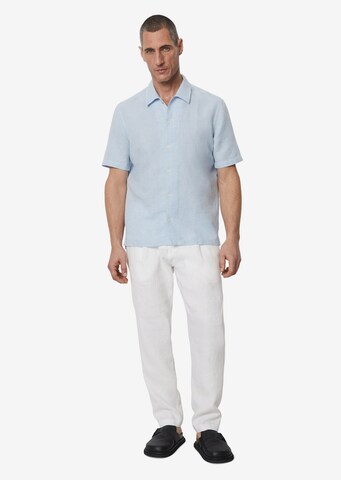 Coupe regular Chemise Marc O'Polo en bleu