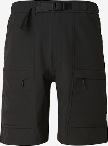 Regular Pantalon cargo 'Romant' INDICODE JEANS en noir : devant