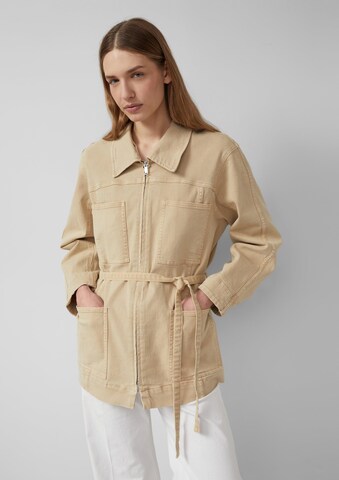 Veste mi-saison s.Oliver en beige : devant
