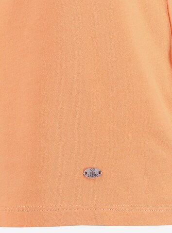 Key Largo Μπλουζάκι 'WT CAREFUL' σε πορτοκαλί