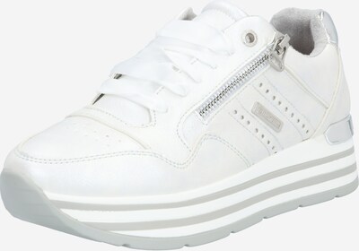 Dockers by Gerli Zapatillas deportivas bajas en plata / blanco, Vista del producto