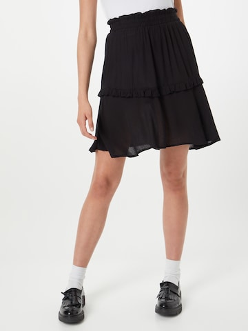 ICHI Skirt in Black: front