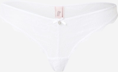 Boux Avenue String en blanc, Vue avec produit