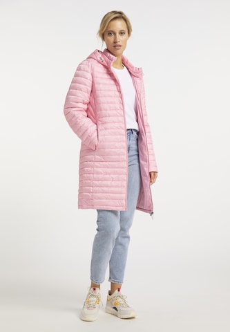 Manteau d’hiver Usha en rose