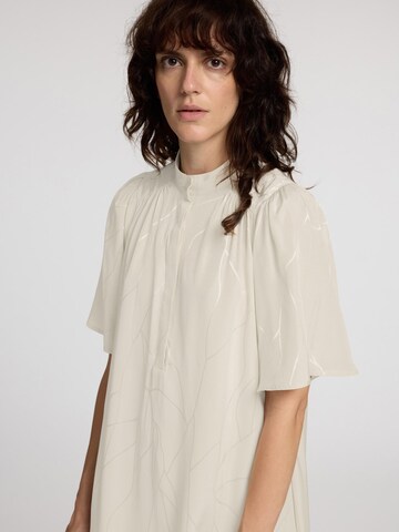 SELECTED - Vestido camisero en beige