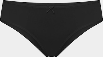 Slip 'Cotton Brazilian Slip' di cfab (formerly creamy fabrics) in nero: frontale