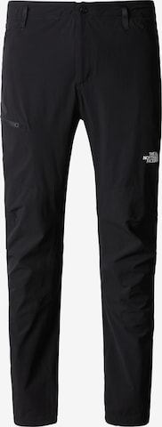 THE NORTH FACE - regular Pantalón de montaña 'SPEEDLIGHT' en negro: frente