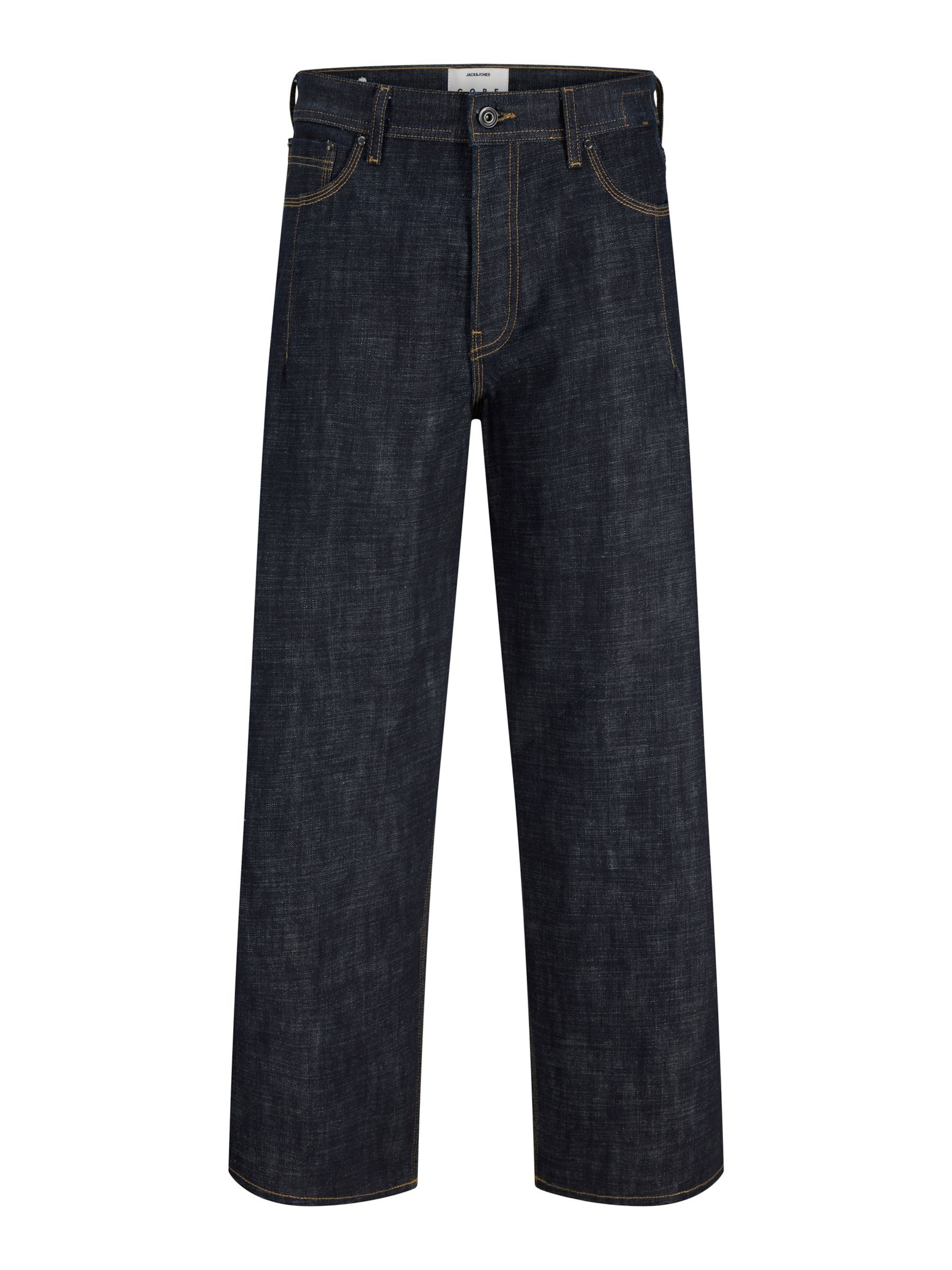 JACK & JONES Wide leg Jeans 'DAVE' in Blauw: voorkant
