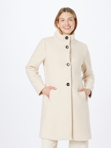 MORE & MORE Between-Seasons Coat in Beige: front